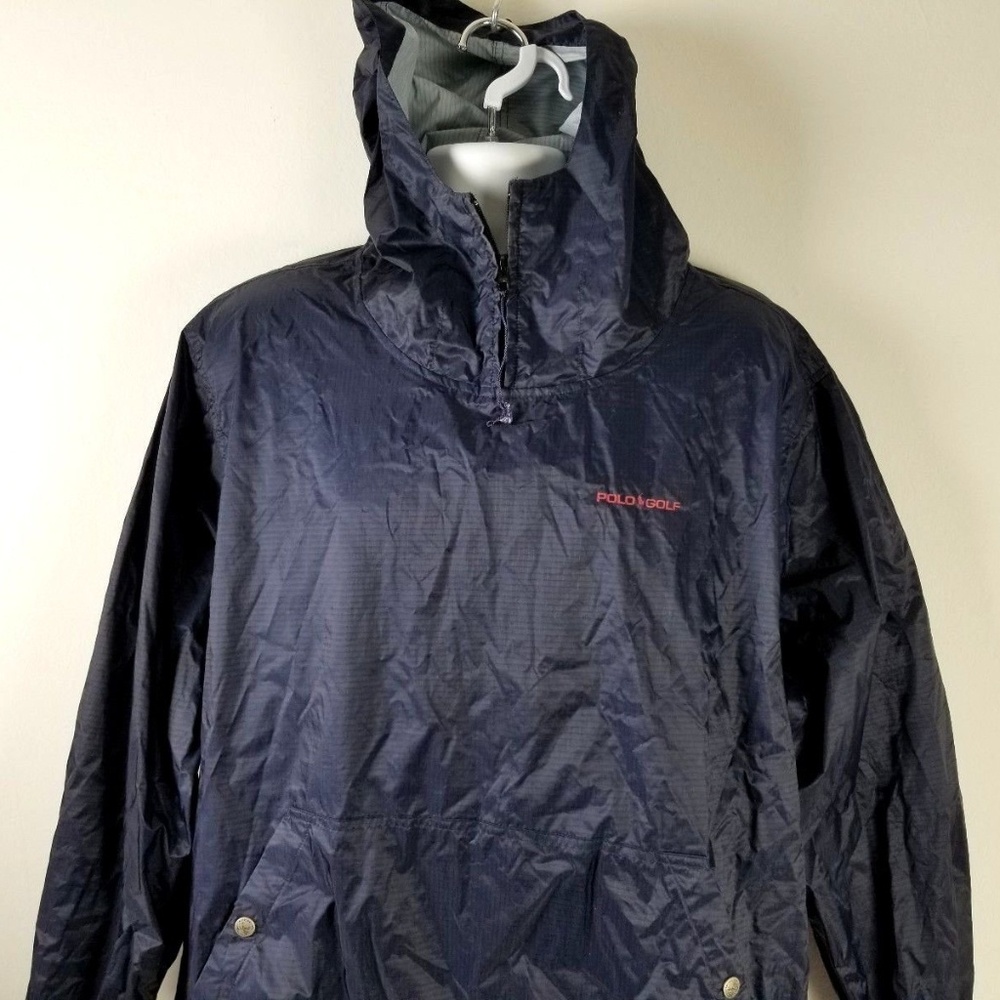 Vintage Polo Sport Ralph Lauren Spell Out Hoodie S